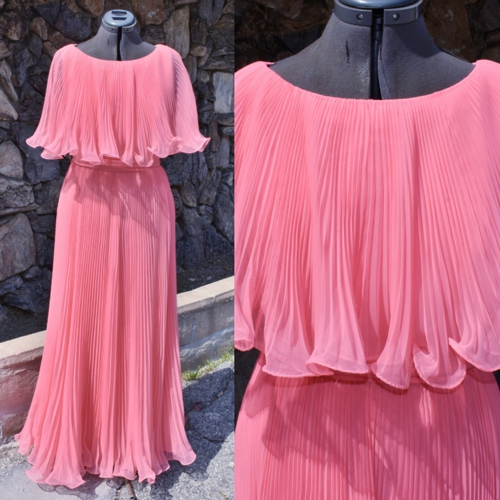 Miss Elliette vintage pleated dress